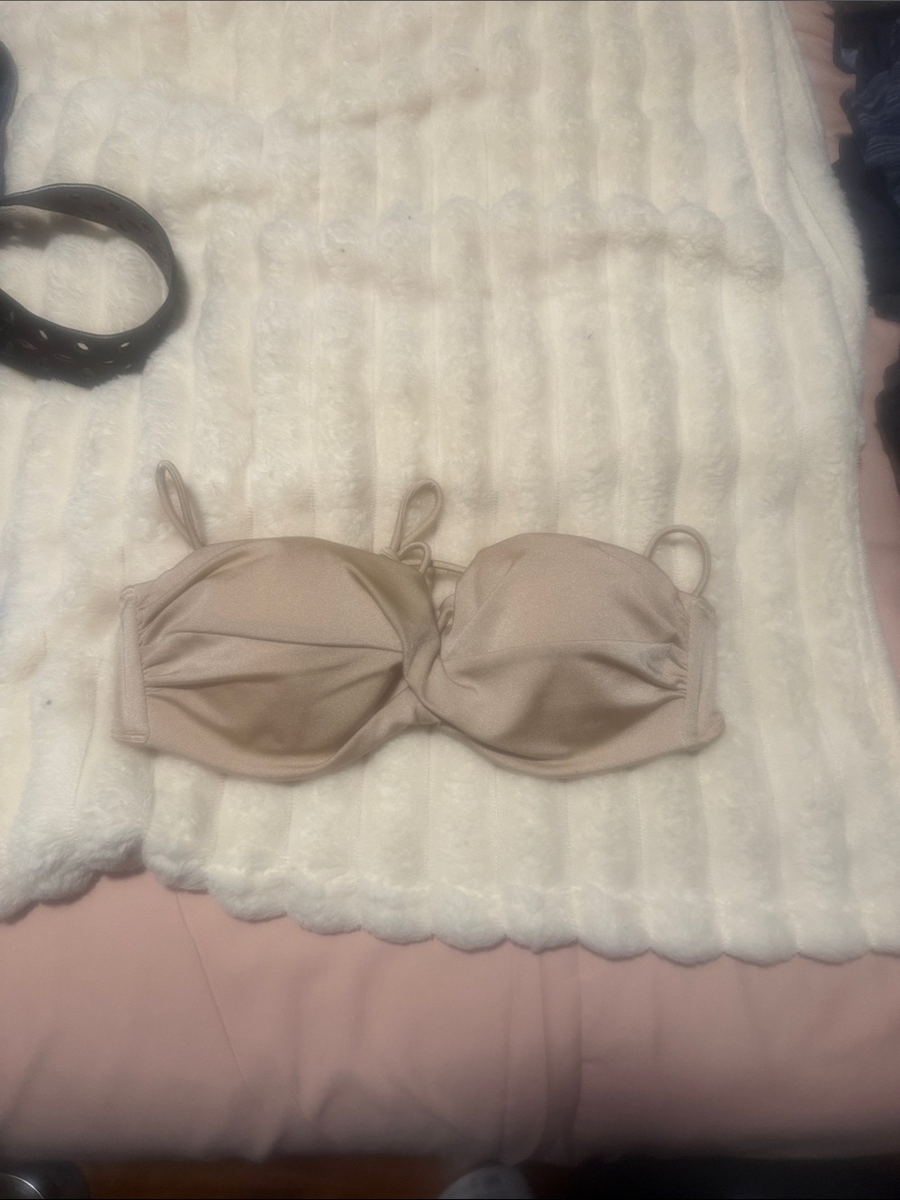 Victoria's Secret Beige Convertible Bikini Top